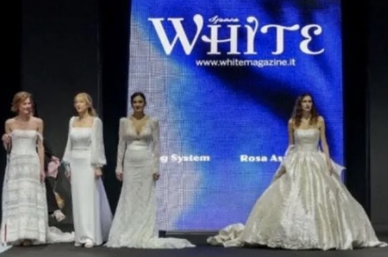 Modelle non vedenti e ipovedenti alla sfilata organizzata da White sposa